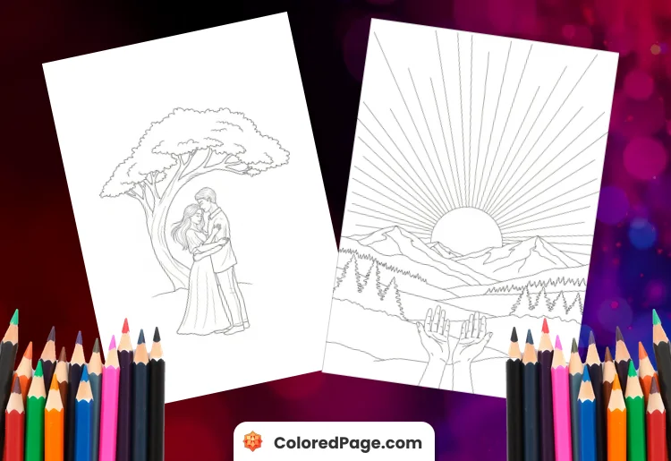 1 John 4 19 Coloring Page [Free PDF Printables]
