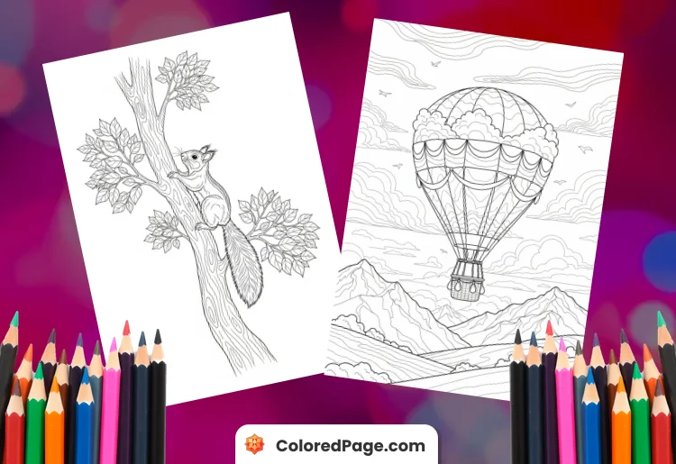 alphabet coloring pages