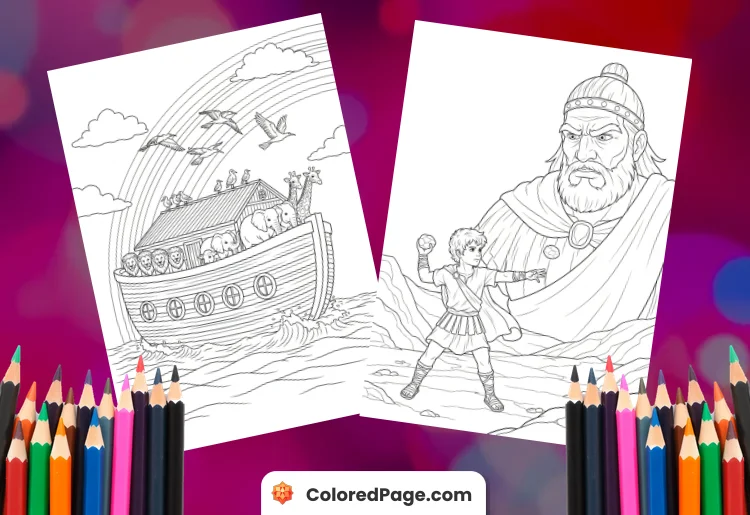 bible coloring pages