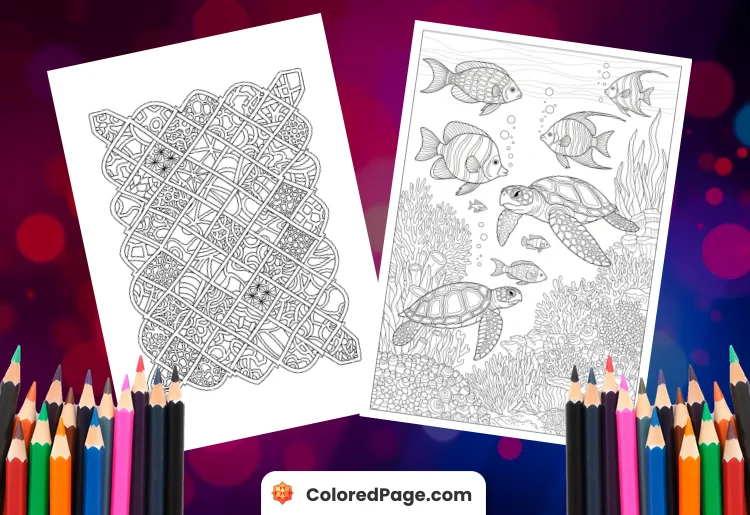 Color Blue Coloring Page [Free PDF Printables]