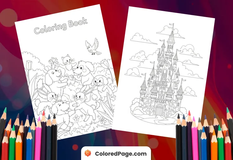 Coloring Pages for Kids PDF [Free PDF Printables]