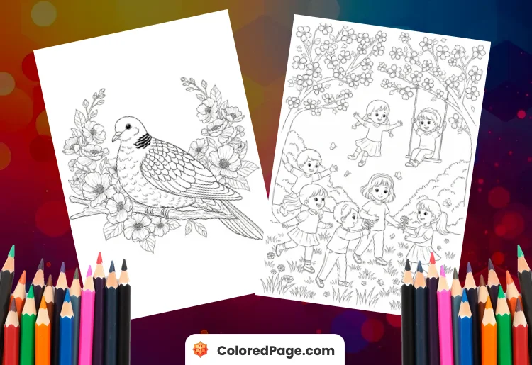 Coloring Pages Fruit of the Spirit [Free PDF Printables]