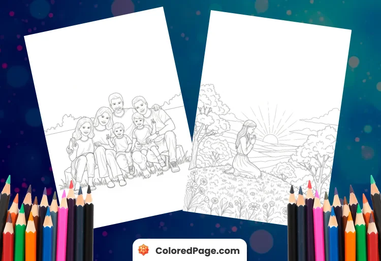 Deuteronomy 6 5 Coloring Page [Free PDF Printables]
