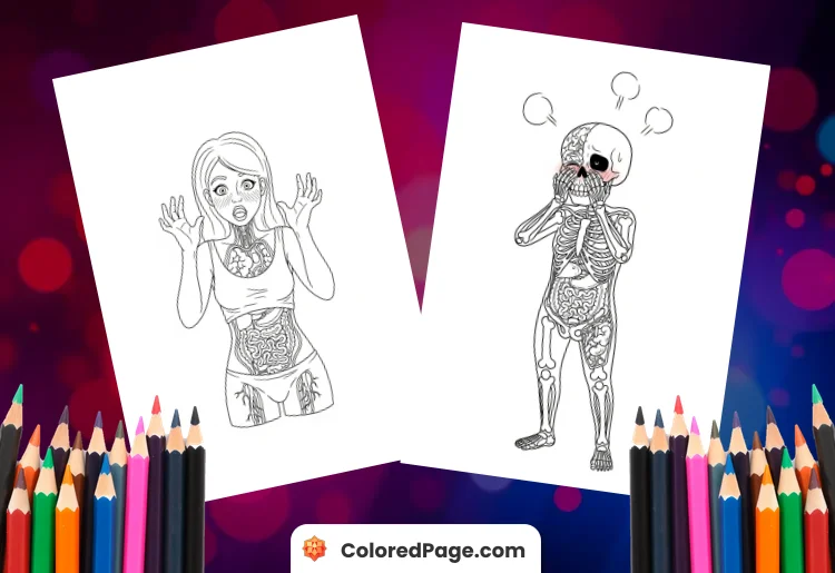 Embarrassment Inside Out Coloring Page [Free PDF Printables]