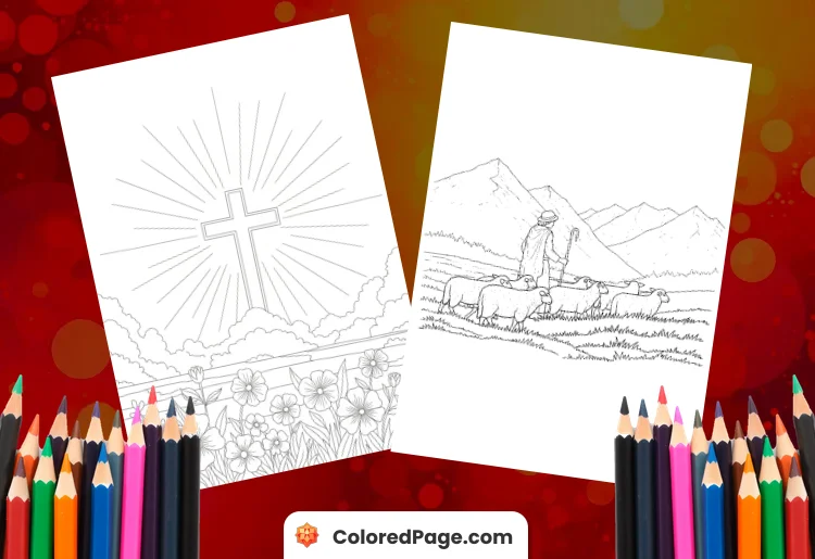 john 3:16 coloring page
