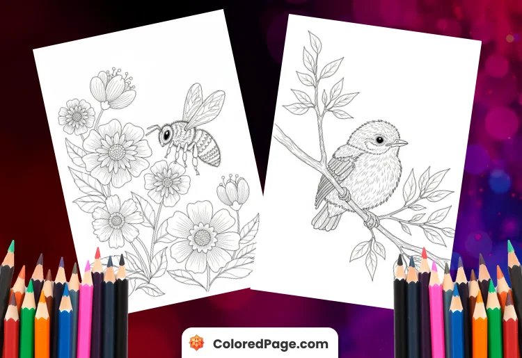 Letter B Coloring Pages [Free PDF Printables]