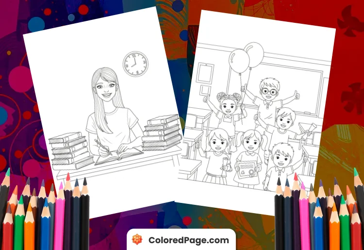 Rock the Test Coloring Pages [Free PDF Printables]