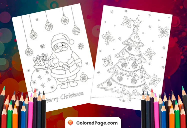 stitch christmas coloring pages