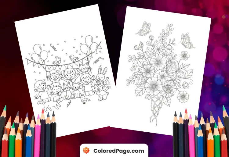 Thank You Coloring Page [Free PDF Printables]